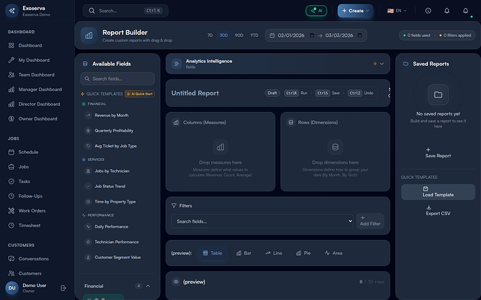 Step 1: Navigate to the Reports Page