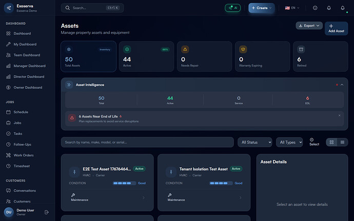 Step 3: View Asset Details