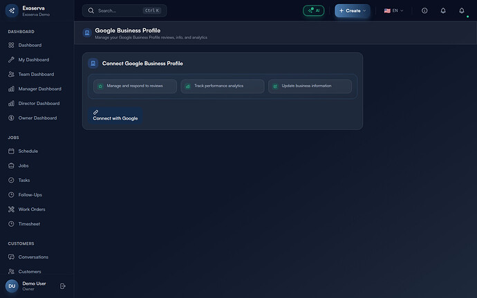 Step 2: View Integration Card Details