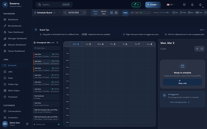 Step 2: Check the Dispatch Map