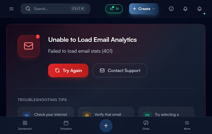 Step 1: Navigate to Email Tracking