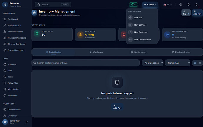Step 2: View Stock Level Indicators