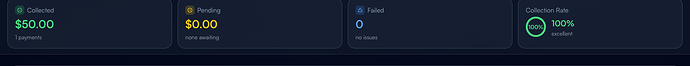 Step 3: Date range, payment method tabs, customer search