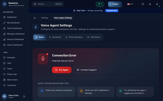 Step 1: Navigate to Voice AI Settings