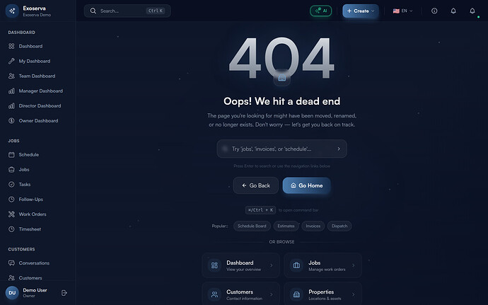 Step 1: Navigate to Maintenance Schedules